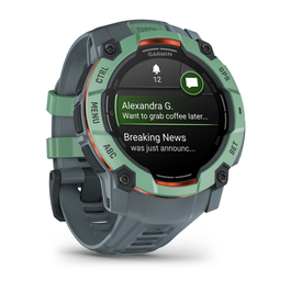 Garmin Instinct 3 010-03020-01 Wearable de 50 mm, Color Verde, Talla L