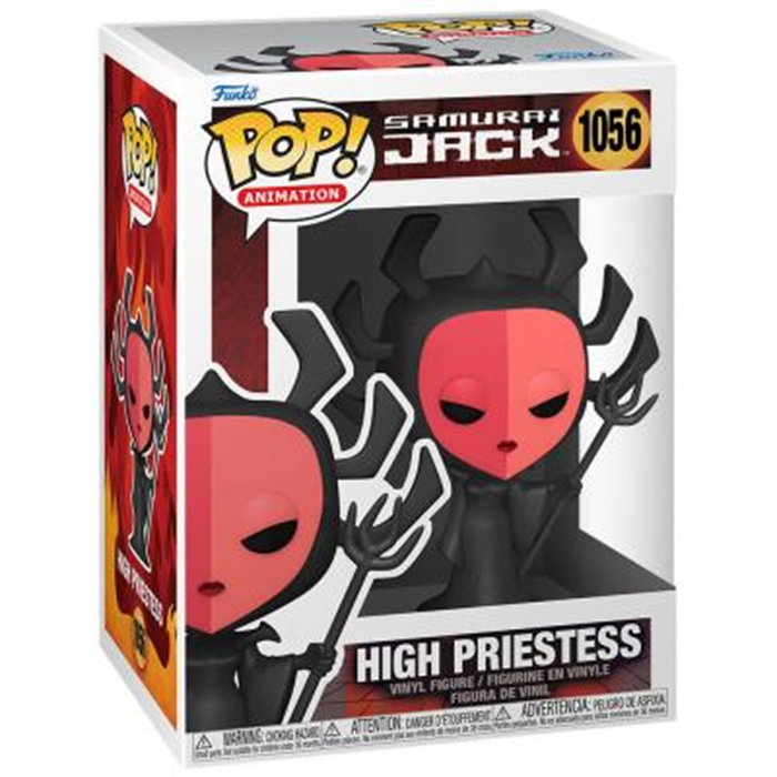 Funko Pop Samurai Jack High Priestess Figura Vinilo 9cm