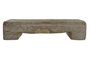 DKD Home Decor Centro de Mesa de Teca Natural 33x18x7 cm