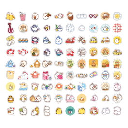 Molang Pegatinas Sweet Moments