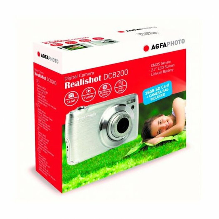 Agfaphoto Realishot DC8200 Cámara Digital 18MP Plata Agfaphoto Realishot DC8200 Cámara Digital 18MP Plata