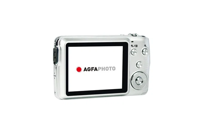 AgfaPhoto Cámara digital DC8200 Compacta 18 MP, Zoom óptico 8x, Grabación Full HD 1080p, Color Plata