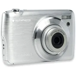 AgfaPhoto DC8200SI Cámara Digital Compacta, 18MP, Vídeo Full HD, Zoom Óptico 8x, Plata