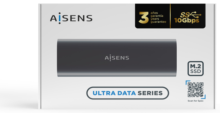 Aisens ASM2-015GR Caja Externa M.2 SATA/NVMe Gris Aisens ASM2-015GR Caja Externa M.2 SATA/NVMe Gris