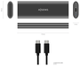 Aisens ASM2-015GR Caja Externa M.2 SATA/NVMe Gris