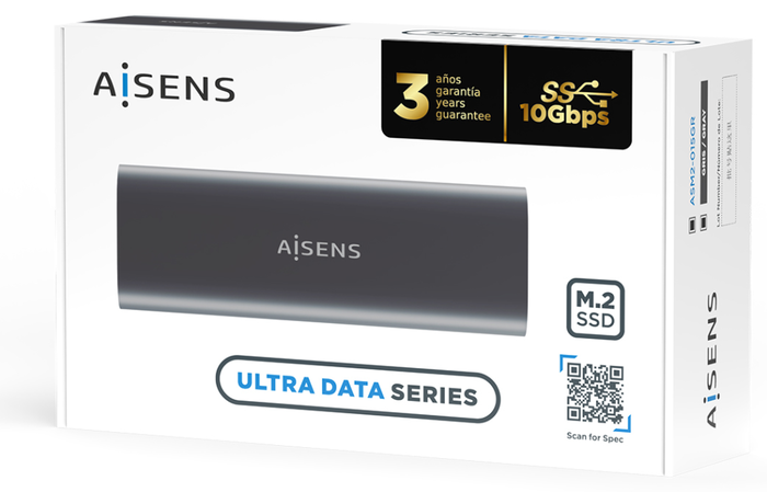 Aisens ASM2-015GR Caja Externa M.2 SATA/NVMe Gris Aisens ASM2-015GR Caja Externa M.2 SATA/NVMe Gris