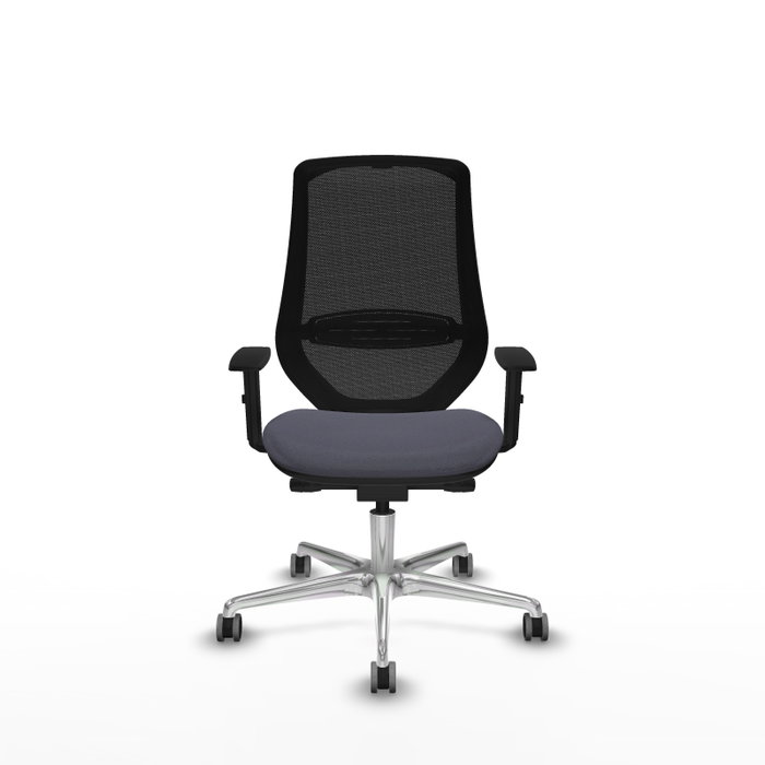 PIQUERAS Y CRESPO Silla de oficina Mardos con mecanismo Sincro/Traslack, Gris oscuro y Negro PIQUERAS Y CRESPO Silla de oficina Mardos con mecanismo Sincro/Traslack, Gris oscuro y Negro