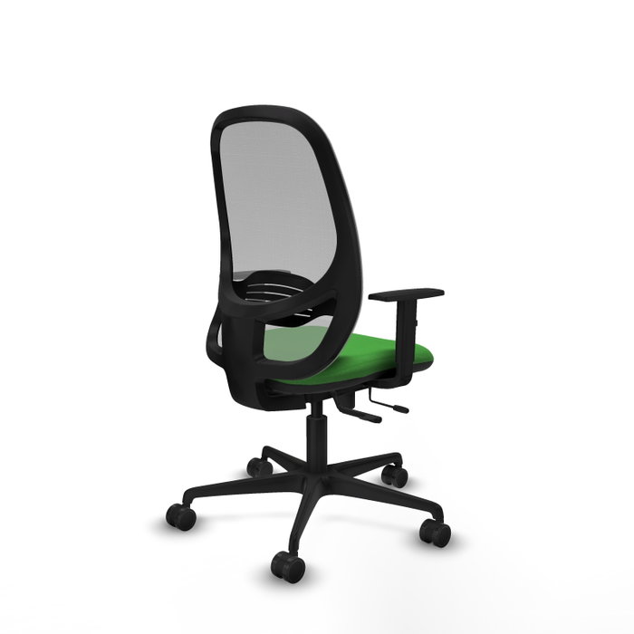 PIQUERAS Y CRESPO Silla de oficina Cilanco con mecanismo Sincro/Traslack Verde y Gris PIQUERAS Y CRESPO Silla de oficina Cilanco con mecanismo Sincro/Traslack Verde y Gris