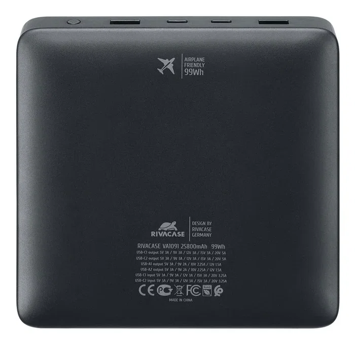 Rivacase Power bank USB 25800mAh VA1091