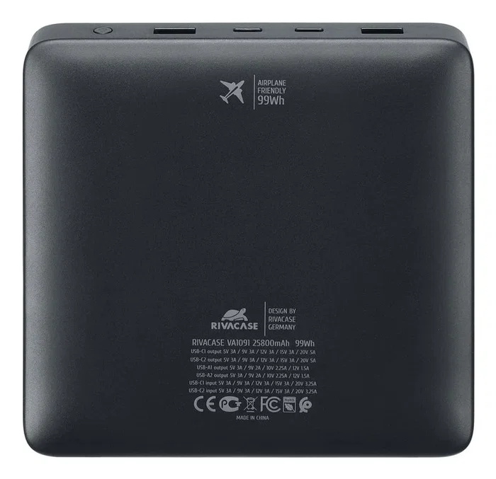 Rivacase Power bank USB 25800mAh VA1091