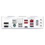 Gigabyte B850 Eagle ICE Placa Base ATX AM5 - AMD B850, Wi-Fi 7, PCIe 5.0, DDR5 hasta 8200 MHz, 2.5 GbE LAN, USB 3.2 Gen 2, Blanco