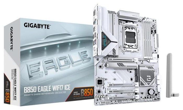 Gigabyte B850 EAGLE WIFI7 ICE ATX DDR5 Wi-Fi 7