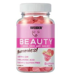WEIDER Gummy Beauty 40Gummies para Piel, Pelo y Uñas
