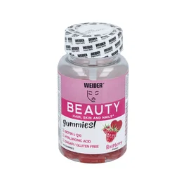 WEIDER Gummy Beauty 40Gummies para Piel, Pelo y Uñas