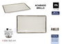 Inde Bandeja Mel.Brillo Anllo 20 cm x 13 cm x 2 cm La Mediterrane (24 Unidades)