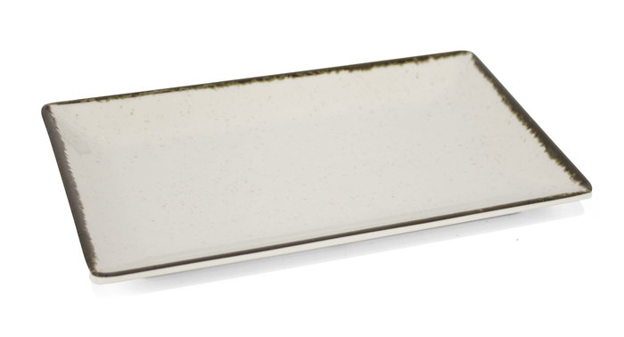 Inde Bandeja Mel.Brillo Anllo 20 cm x 13 cm x 2 cm La Mediterrane (24 Unidades)