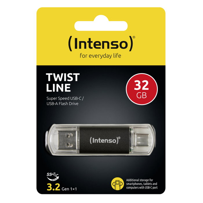 Mediarange Pendrive Intenso Twist Line 32GB USB 3.2 Mediarange Pendrive Intenso Twist Line 32GB USB 3.2