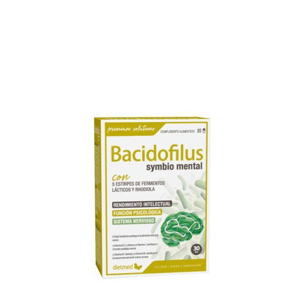 DIETMED BACIDOFILUS Symbio Mental 30 Cápsulas