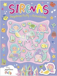 SALDAÑA PUFFY STICKERS BOOK - SIRENAS