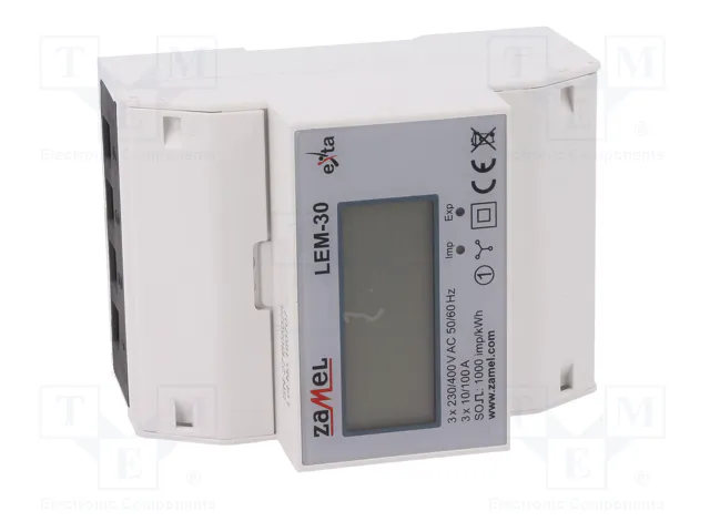 ZAMEL LEM-30 Controlador para raíl DIN OC IP20
