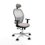PIQUERAS Y CRESPO Silla de oficina Jorquera Blanco con Mecanismo Sincro/Traslack