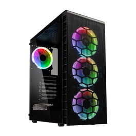 Kolink Observatory Lite Mesh ARGB Midi-Tower - schwarz