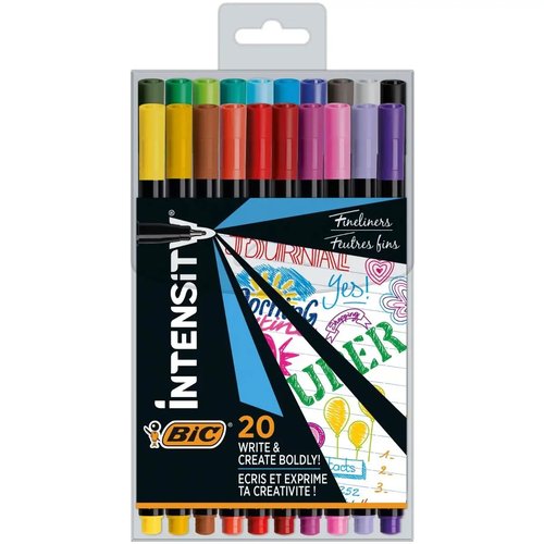 Rotulador Bic Intensity Fine Blister De 20 Rotulador Bic Intensity Fine Blister De 20