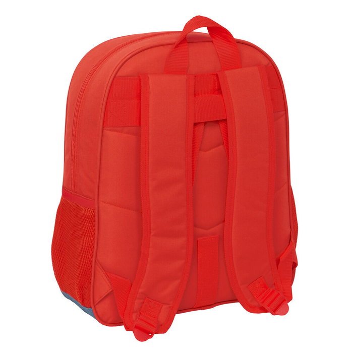 SAFTA - Mochila adaptable Super Mario para niños y carritos, 38 cm, con bolsillo para botella y hombreras acolchadas SAFTA - Mochila adaptable Super Mario para niños y carritos, 38 cm, con bolsillo para botella y hombreras acolchadas
