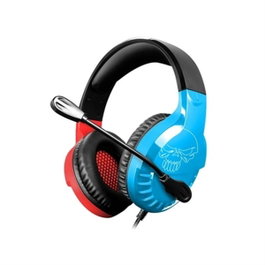 Spirit of Gamer Auriculares Gaming Pro H3 con Micrófono para Nintendo Switch Rojo/Azul
