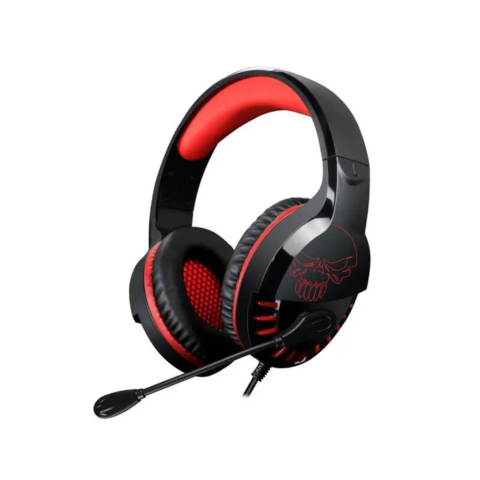 Spirit of Gamer Auriculares Gaming Pro H3 con Micrófono para Nintendo Switch, PS5, Xbox Series X/S, PC, Smartphones - Rojo/Azul