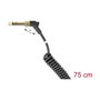 DeLOCK 85777 Cable de audio en espiral 3,5 mm con adaptador a 6,35 mm