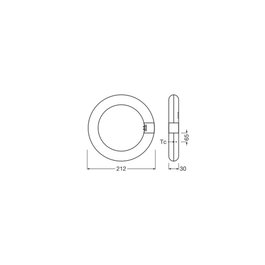 Ledvance Tubo LED T9 G10q 11W 1200Lm 3000K IP20