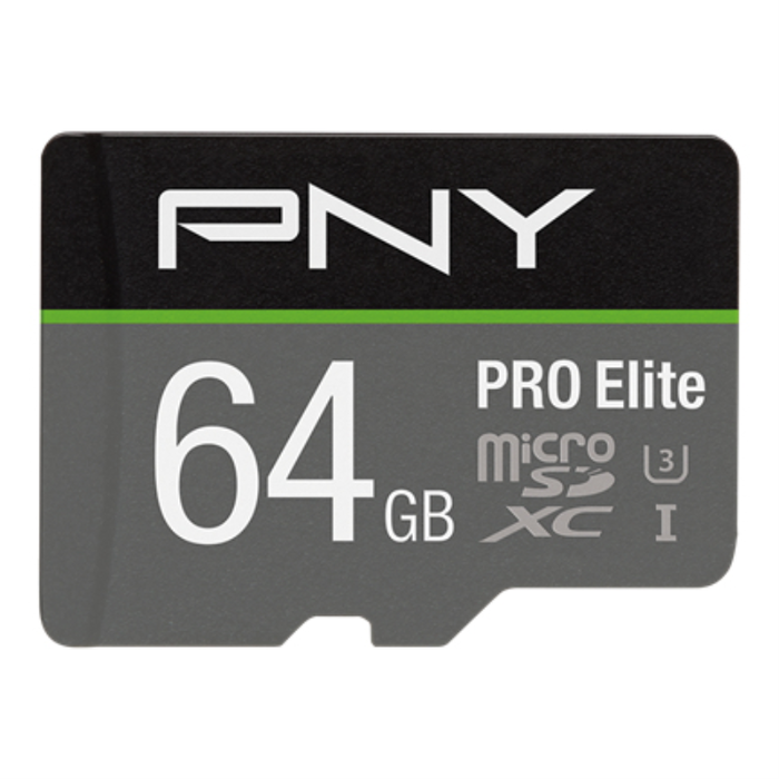 PNY PRO Elite MicroSDXC 64 GB Clase 10 UHS-I PNY PRO Elite MicroSDXC 64 GB Clase 10 UHS-I
