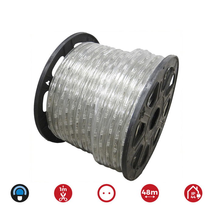 Edm Tubo Flexiled 2 Vías Fijo 48 m Azul Edm Tubo Flexiled 2 Vías Fijo 48 m Azul