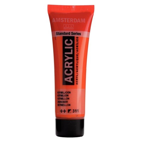 Amsterdam Standard Series Acrílico Bermellón 311 de 20 ml Amsterdam Standard Series Acrílico Bermellón 311 de 20 ml