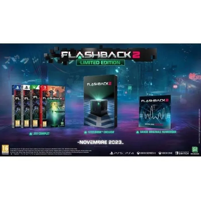 Microids 3701529502132 Juego FlashBack 2 para PS5
