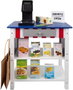 WOOMAX Supermercado de madera con accesorios y caja registradora