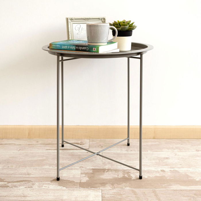 Mesa Auxiliar Acero Moa Vinthera 46,80x46,80x50,20 cm (6 Unidades)