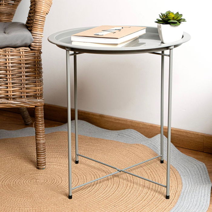 Mesa Auxiliar Acero Moa Vinthera 46,80x46,80x50,20 cm (6 Unidades)