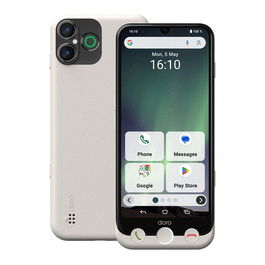 Doro Aurora A30 6 GB 128 GB 50 MP Blanco con Wireless Charging Station