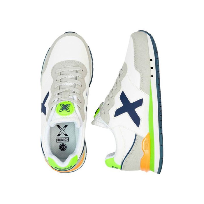 Zapatillas Deportivas Infantiles Munich Dash Kid 165 Blanco 13-14 Años