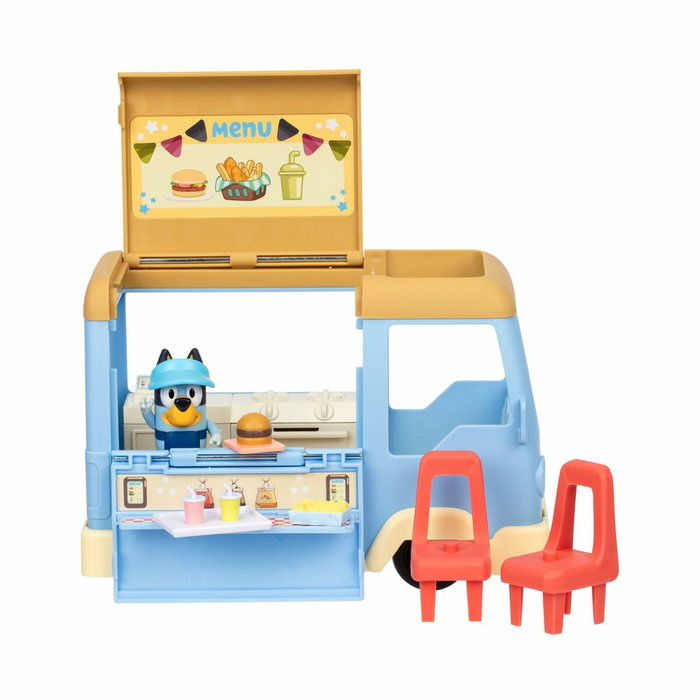 Moose Toys Bluey Food Truck Playset con Figura y Accesorios