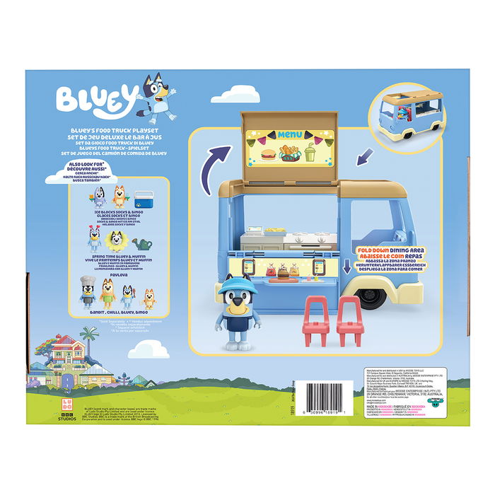 Moose Bluey Food Truck 18919 Juguete para Niños +3 Años