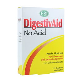ESI DigestivAid No Acid 12 tabletas