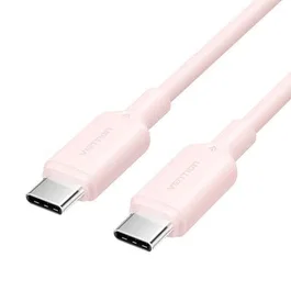 Vention Cable USB 2.0 Tipo-C a Tipo-C TRCPH 2m Rosa 60W 3A
