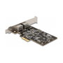 DeLOCK Tarjeta de red PCI Express x2 con 2 x RJ45 2,5 Gigabit LAN Intel I225-V
