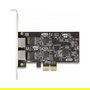 DeLOCK Tarjeta de Red PCI Express Intel I225-V 2,5 Gigabit Ethernet, 2 Puertos RJ45, 2500 Mbit/s, Low-Profile, para Windows 10/11 y Linux
