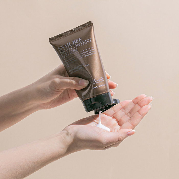 Benton SNAIL BEE HIGH CONTENT Lotion Tratamiento Facial Hidratante Anti-Edad 120 ml