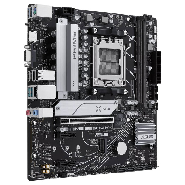 Asus Prime B650M-K AMD B650 Micro ATX DDR5 AM5 Asus Prime B650M-K AMD B650 Micro ATX DDR5 AM5