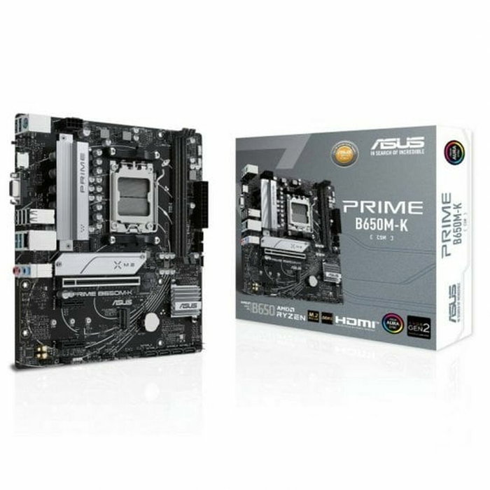 Asus Prime B650M-K AMD B650 Micro ATX DDR5 AM5 Asus Prime B650M-K AMD B650 Micro ATX DDR5 AM5